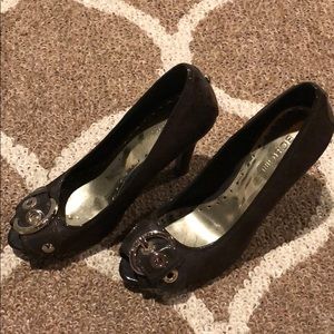 BCBG brown heels size 7.5